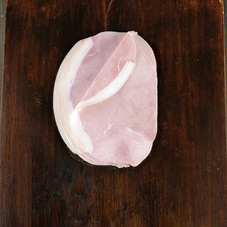 Le Jambon cuit supérieur avec couenne