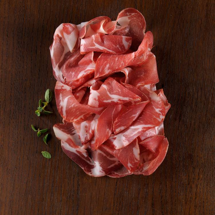 La Chiffonnade de coppa  de Parme IGP