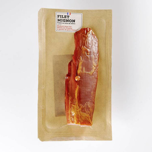 Le Filet mignon fumé au bois de hêtre