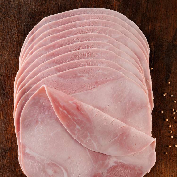 Le Jambon cuit supérieur dégraissé sans couenne