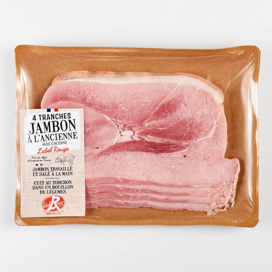 Le Jambon à l'ancienne avec couenne Label Rouge