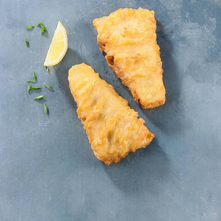 Les Filets de cabillaud fish & chips