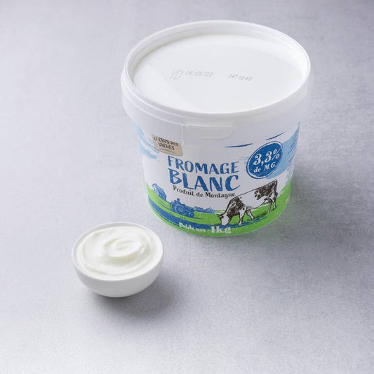 Le Fromage blanc 3,3%  "Le clos des Vaches"