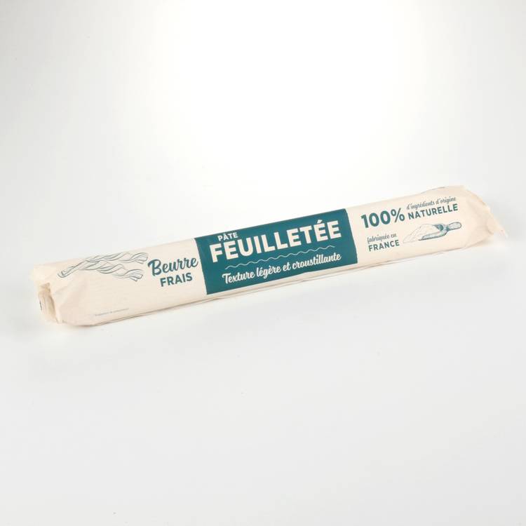 La Pâte feuilletée au beurre frais