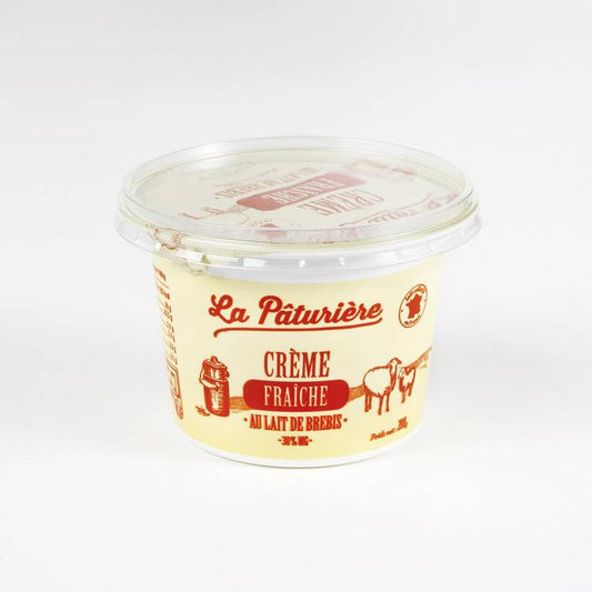 La Crème fraîche au lait de brebis