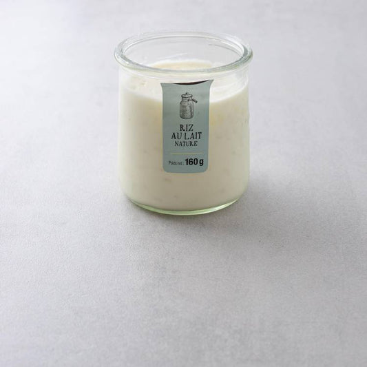 Le Riz au lait nature