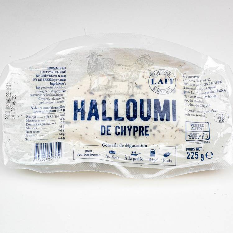 L’Halloumi au lait de chèvre et brebis AOP