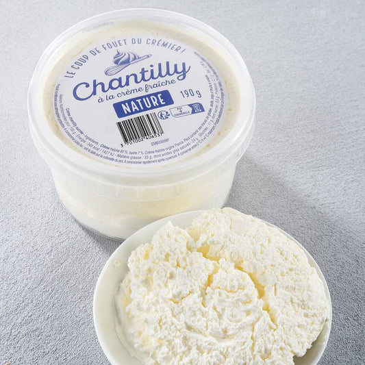 La Chantilly nature sucrée