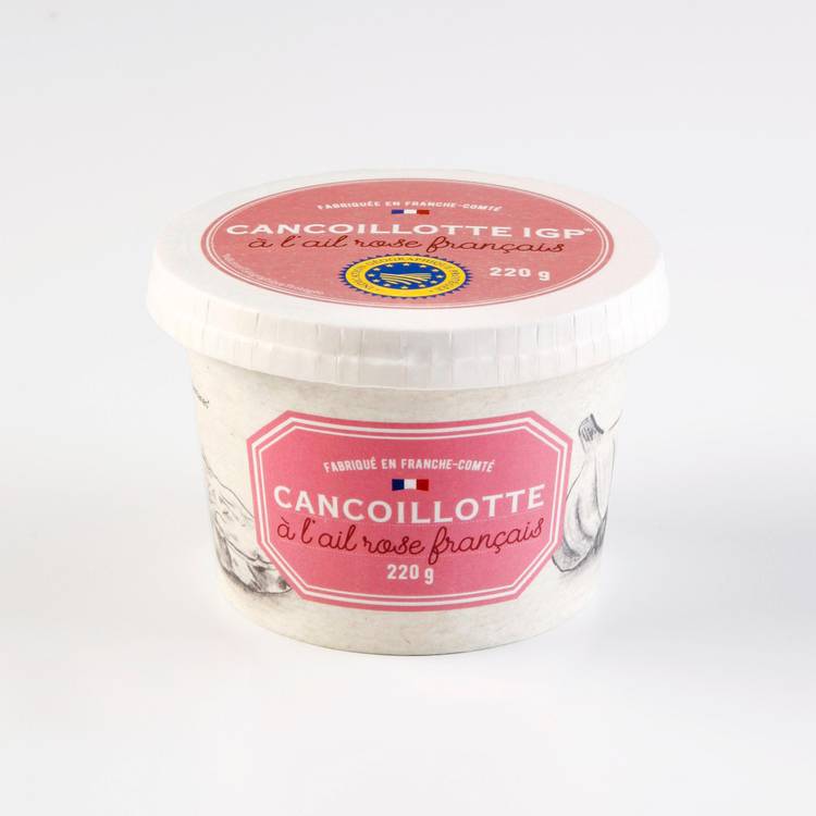 La Cancoillotte à l'ail rose IGP
