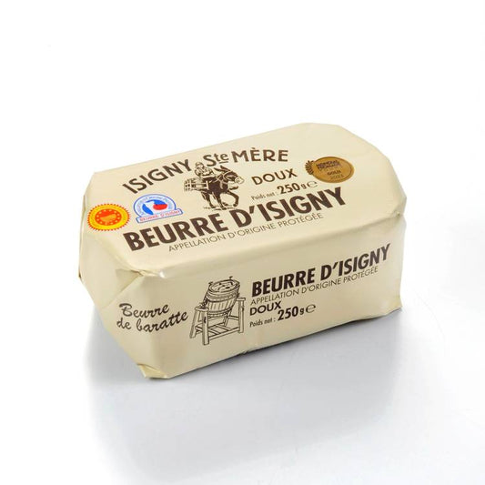 Le Beurre AOP doux d'Isigny