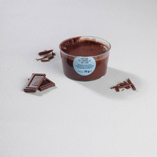 La Mousse au chocolat au lait