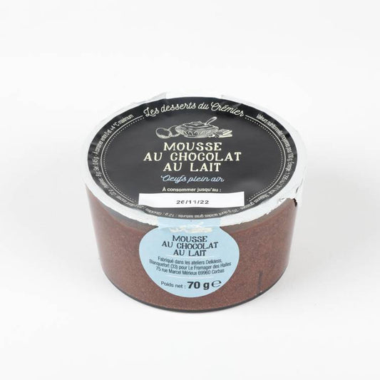 La Mousse au chocolat au lait
