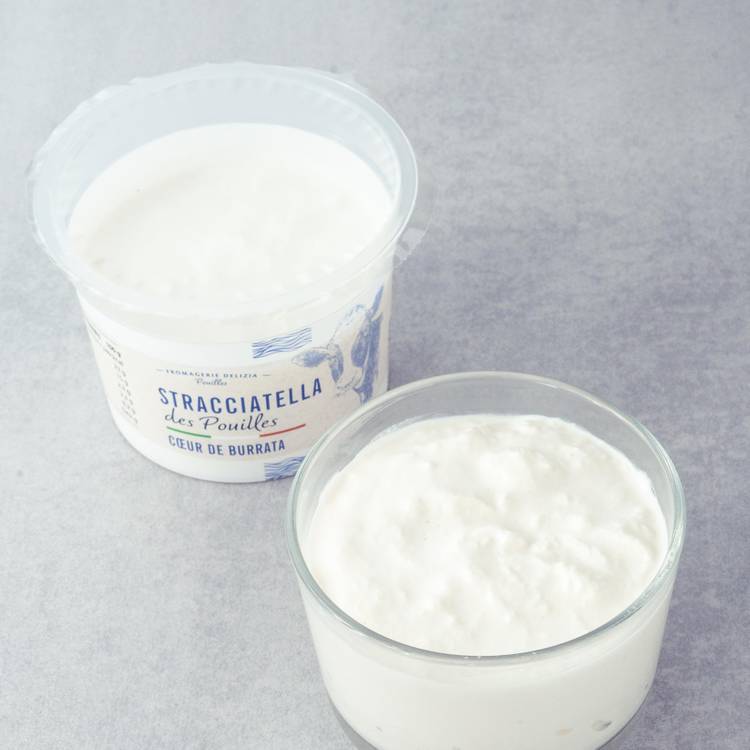 La Stracciatella des Pouilles