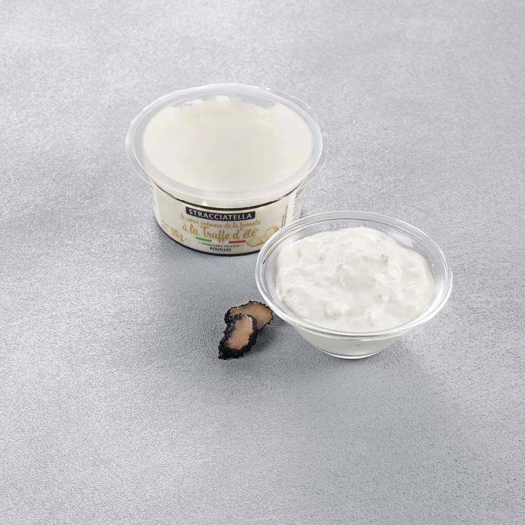 La Stracciatella à la truffe
