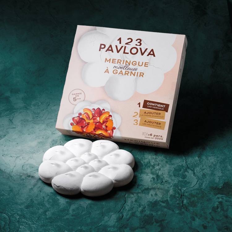 La Meringue à garnir pour pavlova