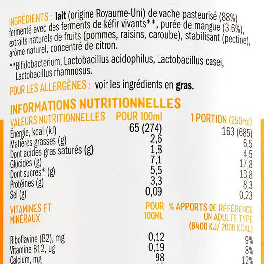 Le Kéfir mangue