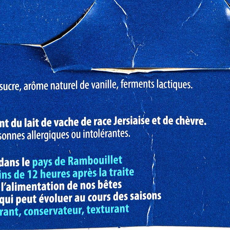 Le Yaourt étuvé à la vanille "La Ferme de la Tremblaye"