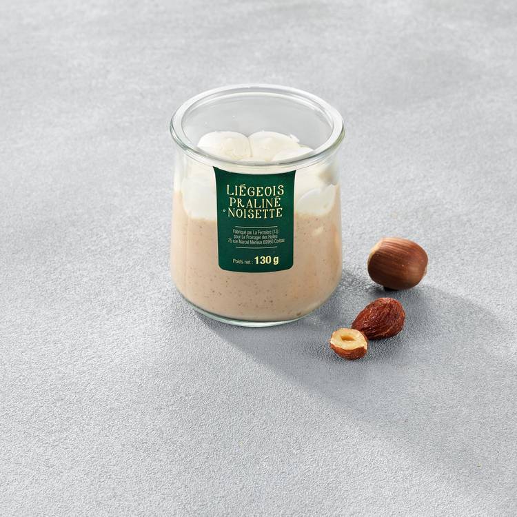 Le Liégeois praliné noisette