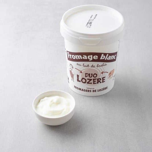Le Fromage blanc de brebis "Duo Lozère"