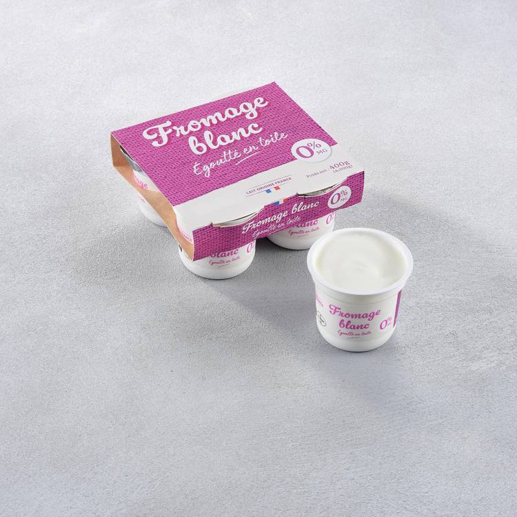 Les Fromages blancs 0%