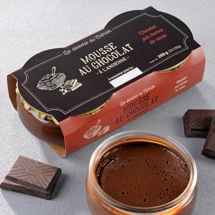 Les Mousses au chocolat à l'ancienne