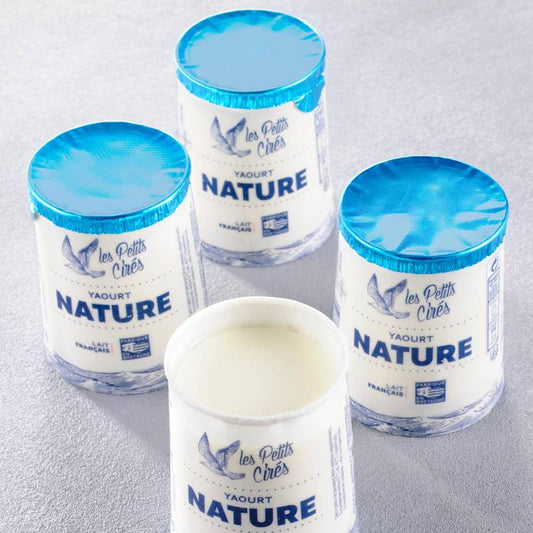 Les Yaourts nature "Les Petits Cirés"