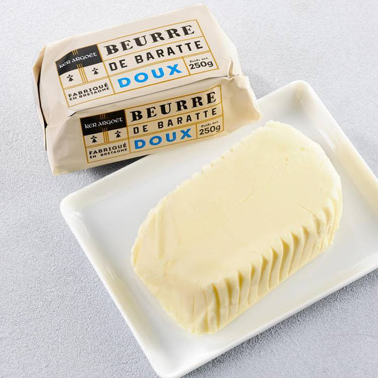 Le Beurre de baratte doux  "Ker Argoët"
