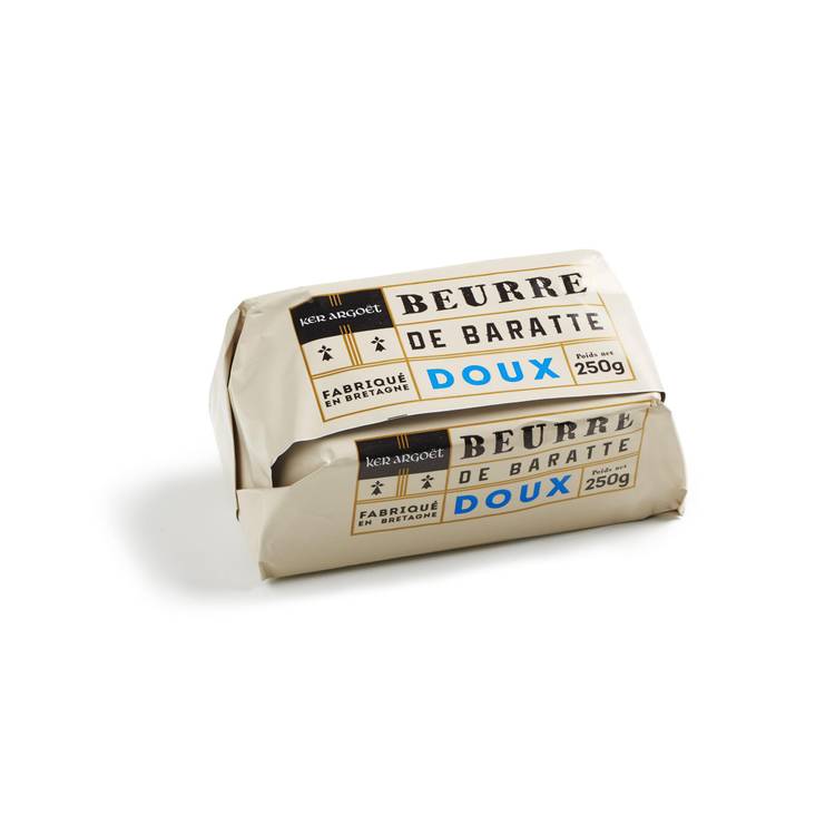 Le Beurre de baratte doux  "Ker Argoët"