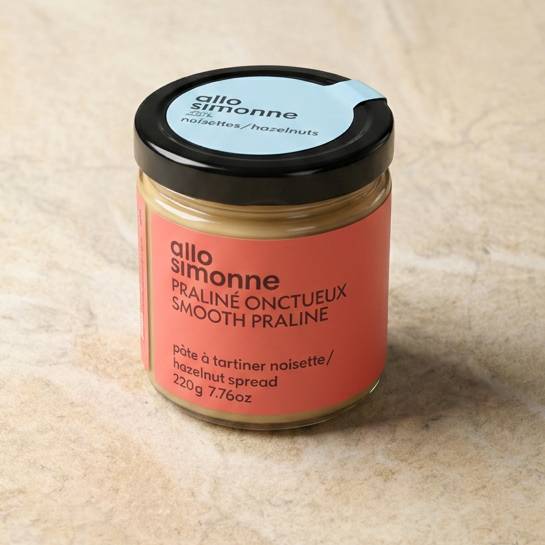 La Pâte à tartiner noisette praliné "Allo Simonne"