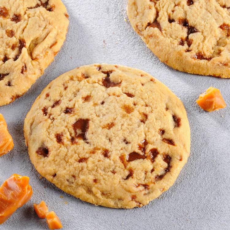 Le Cookie caramel au beurre salé
