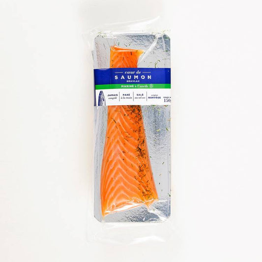 Le Cœur de saumon fumé des Shetlands
