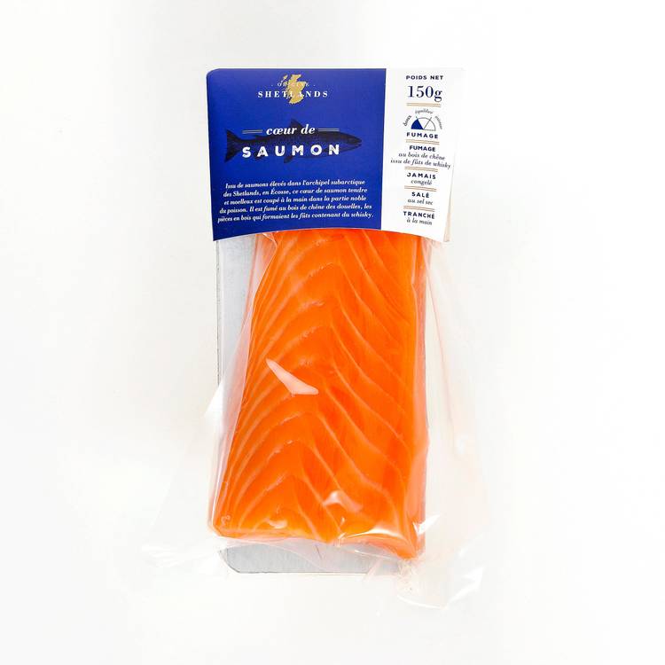Le Coeur de saumon gravlax