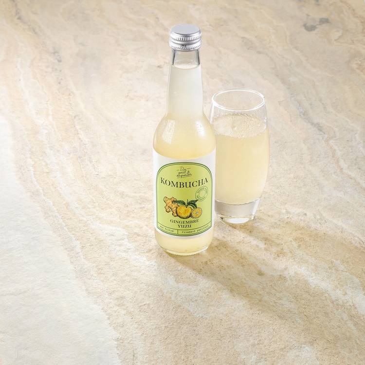 Le Kombucha gingembre yuzu
